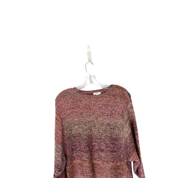 J. Jill Pure Jill Pink Basic Casual Cable Knit Crew Neck Sweater‎ Size XS - Picture 3 of 11
